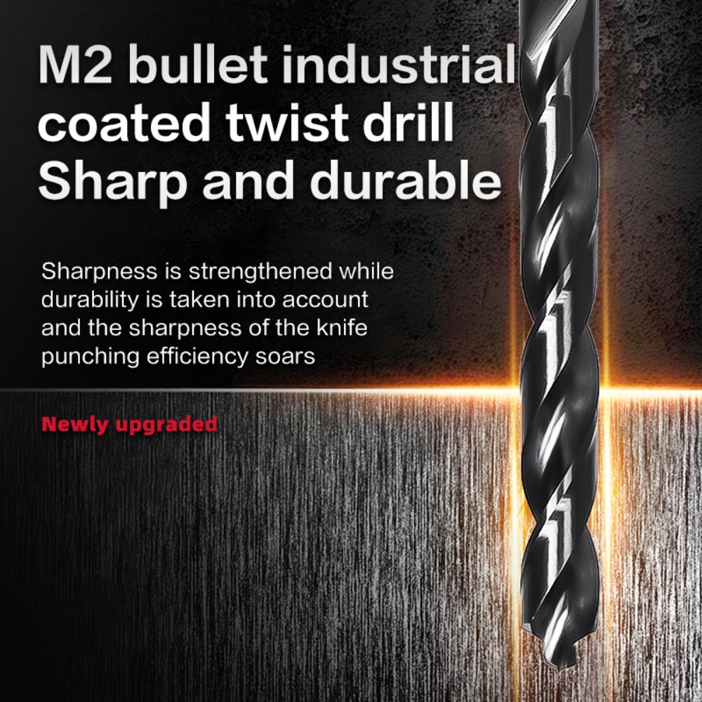 Сверло по металлу Deli RS EDH-MHZ030-E4, 3.0 мм, DIN 338, HSS-TiN - 6