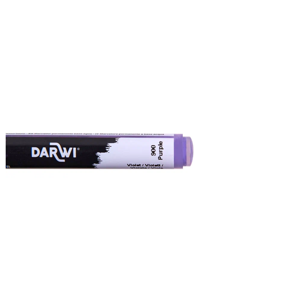 Маркер акриловый "Darwi.Marbel" 900, фиолетовый - 4