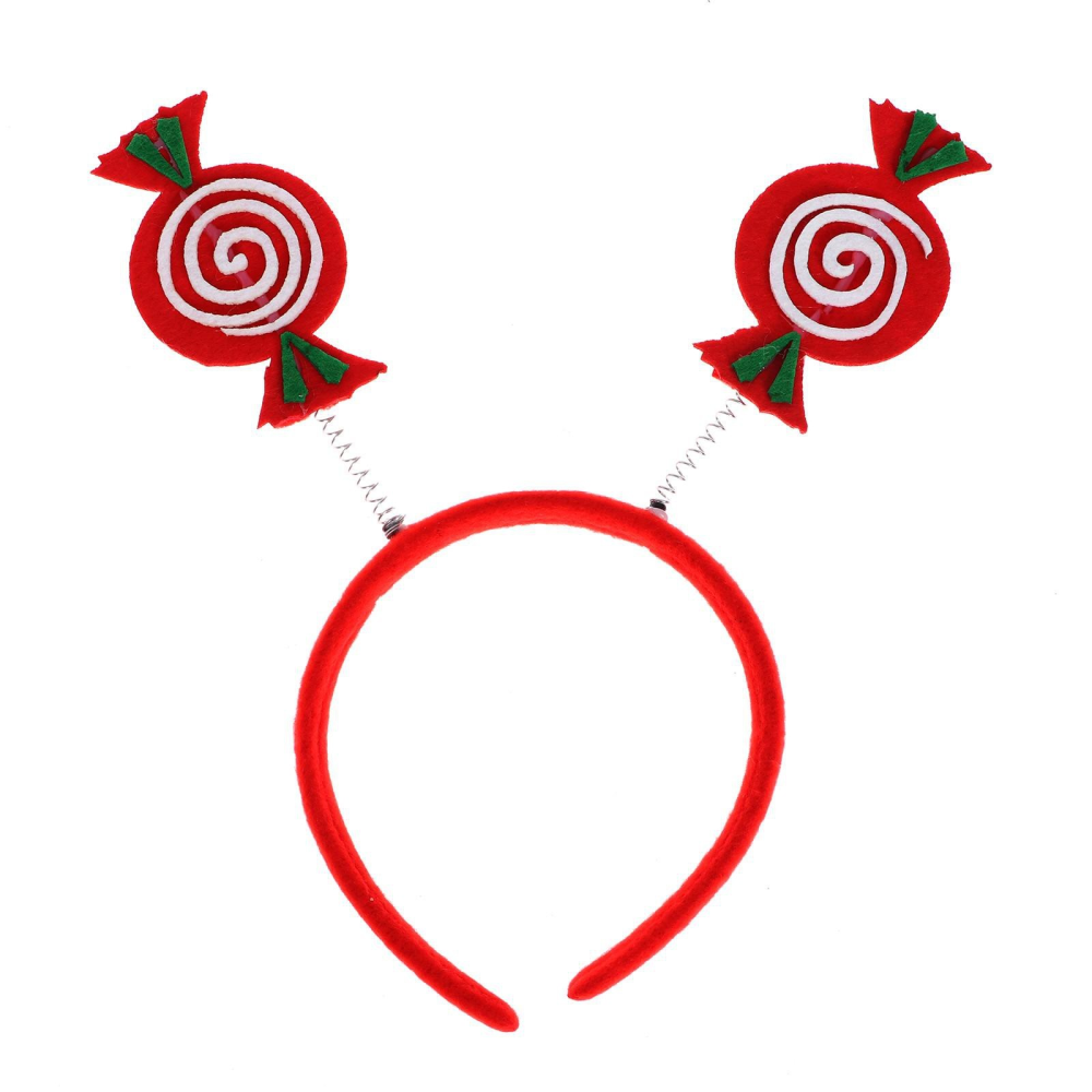 Ободок карнавальный "Конфетки", красный