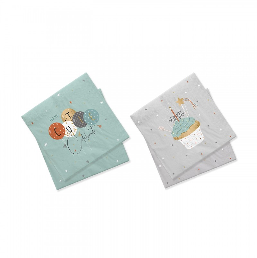 Салфетки бумажные "Г11", 33х33 см, 12 шт