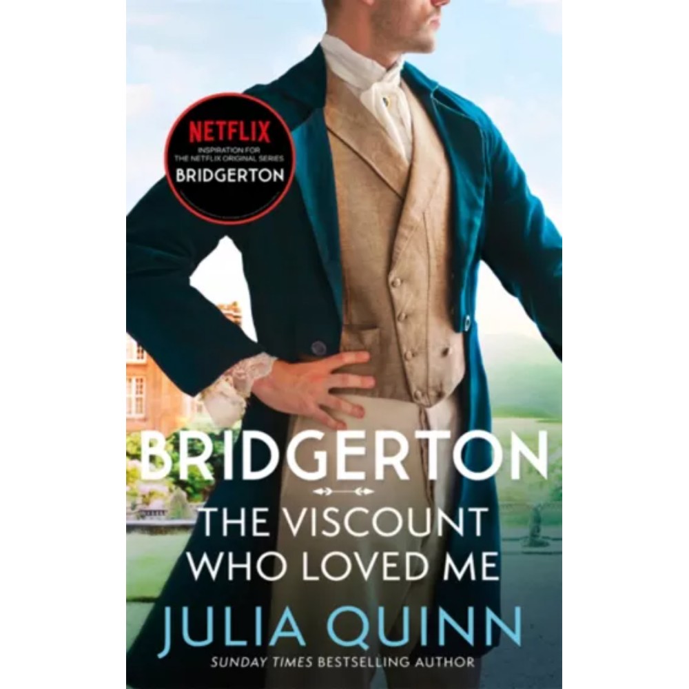 Книга на английском языке "Bridgerton: The Viscount Who Loved Me", Julia Quinn