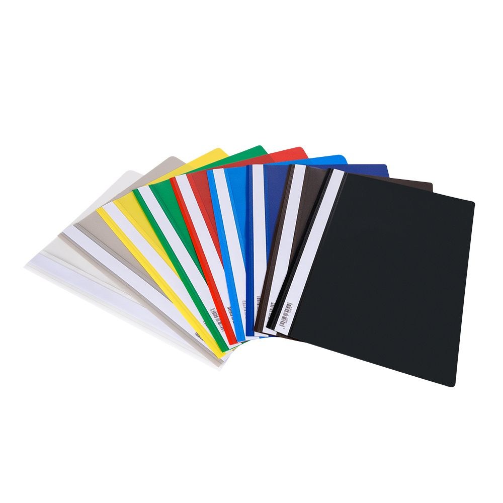 Папка-скоросшиватель "Inter-folia", А4, синий - 3