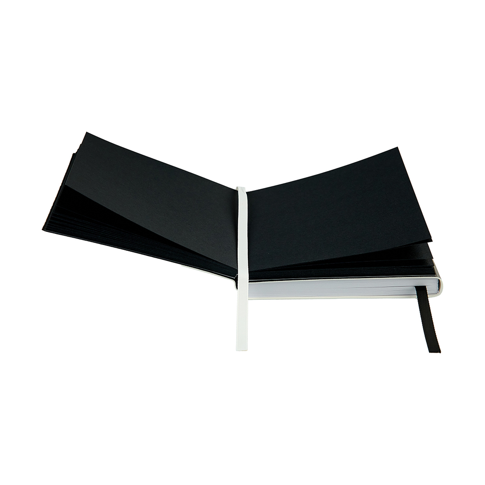Скетчбук "Sketchmarker Black&White", 12x12 см, 120 листов, черный, белый - 4