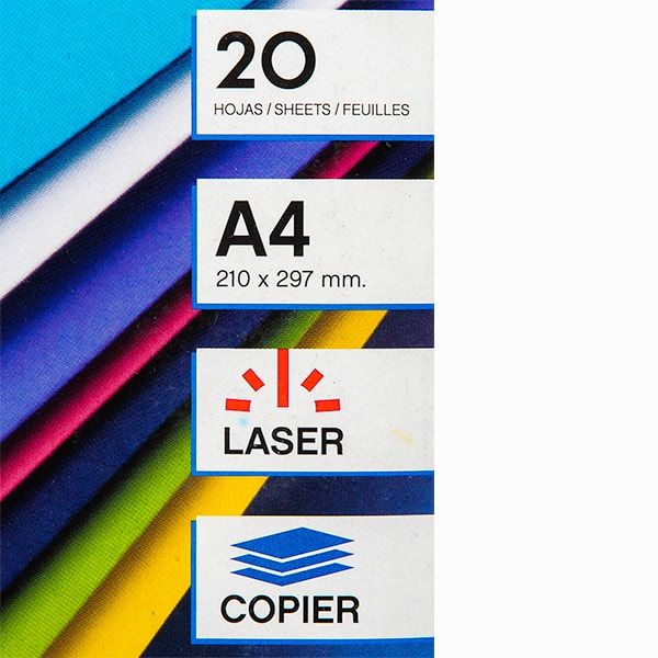Влагоустойчивые серебрянные этикетки для лазерного принтера "Apli", 63.5x59.6 мм, 20 листов, серебристый
