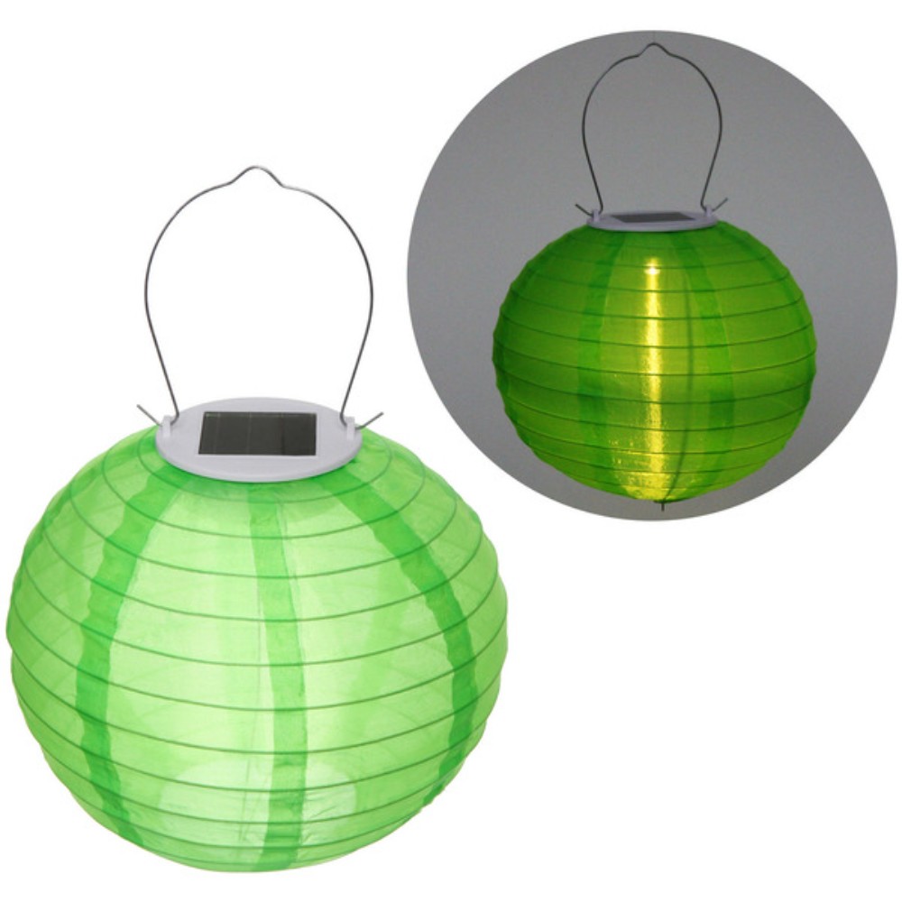 Светильник дачный Фонарик, солнечная батарея, салатовый