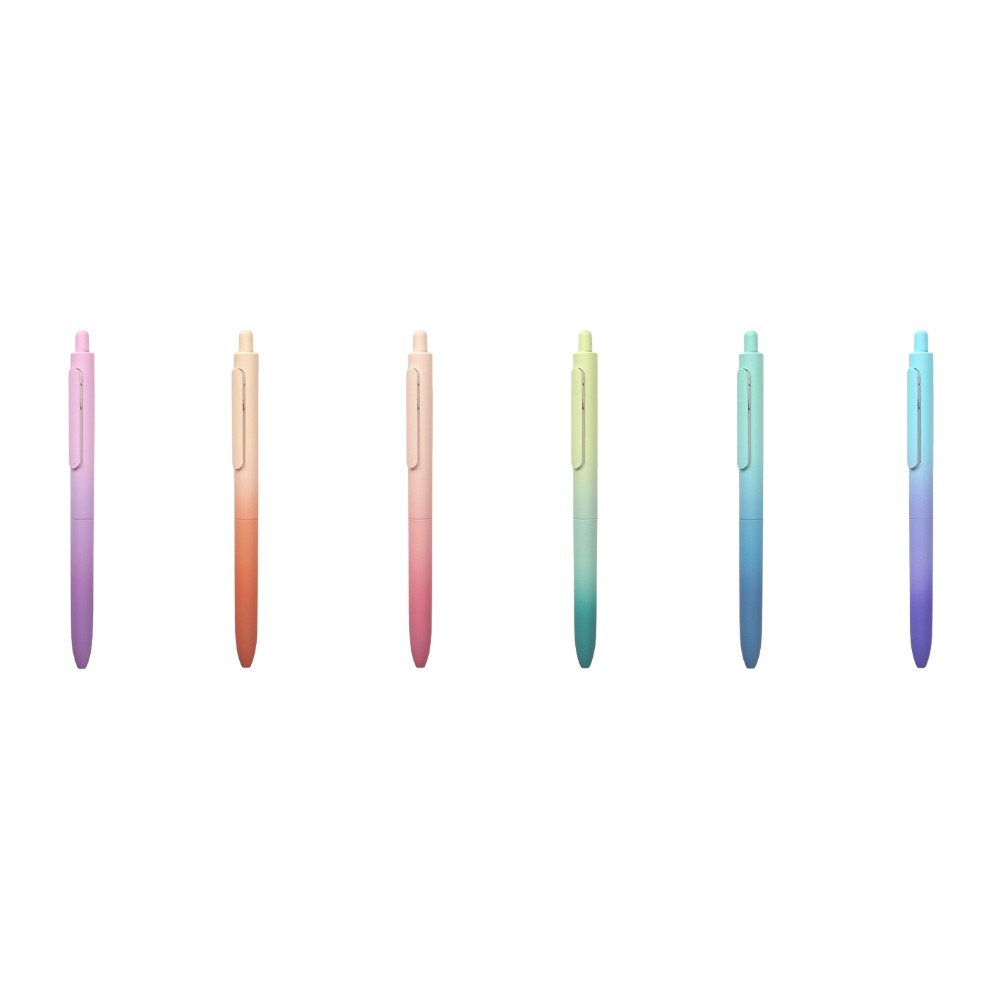 Ручка шариковая автоматическая "Space Up Aurora", 0,7 мм, пластик, фиолетовый, стерж. синий - 4