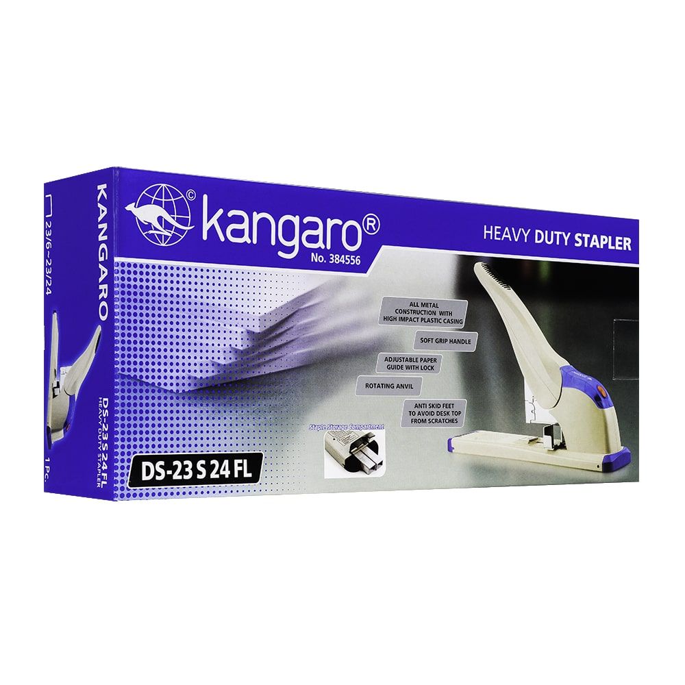 Скобосшиватель "DS-23S24-FL", № 23/6, 23/24, 210 листов, ассорти - 4