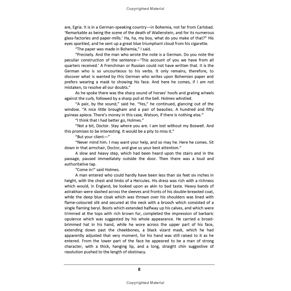 Книга на английском языке "The Adventures of Sherlock Holmes", Arthur Conan Doyle - 8