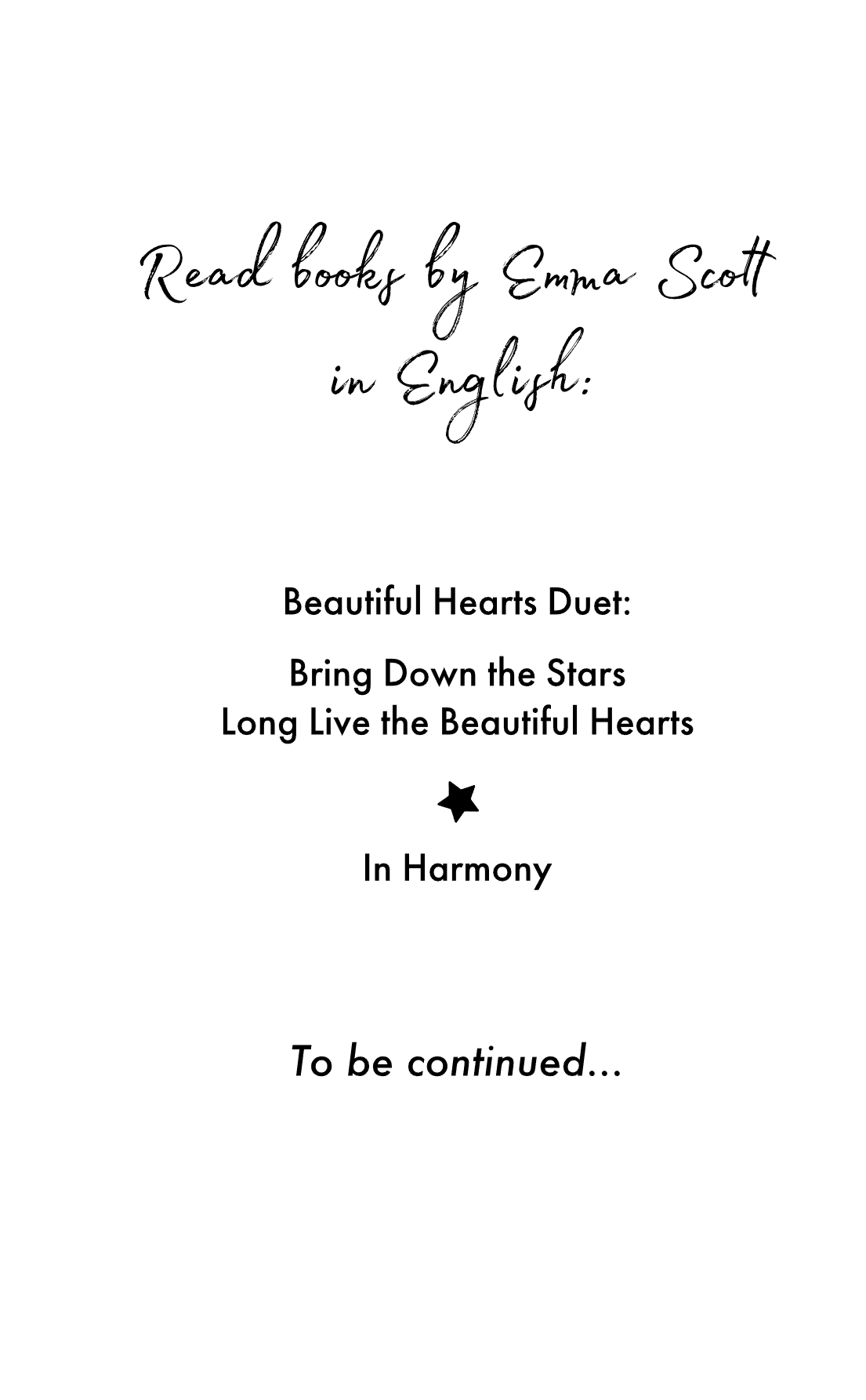 Книга на английском языке "Beautiful Hearts. Long Live the Beautiful Hearts", Эмма Скотт - 5