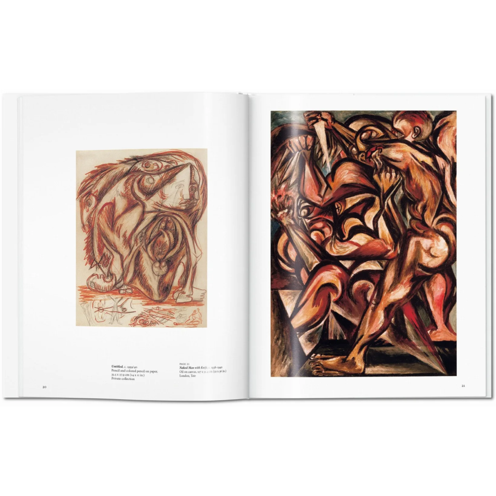 Книга на английском языке "Basic Art. Pollock"  - 4