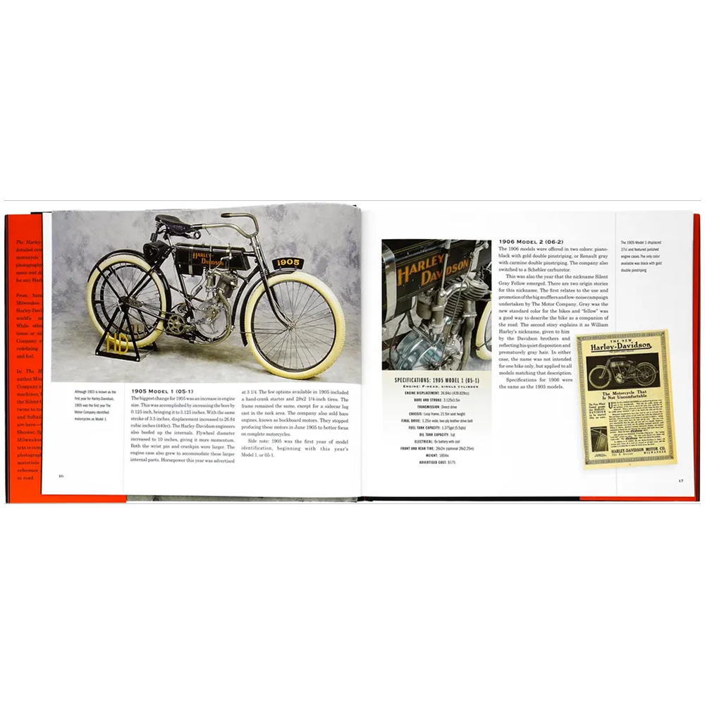 Книга на английском языке "The Harley-Davidson Source Book", Mitch Bergeron - 4