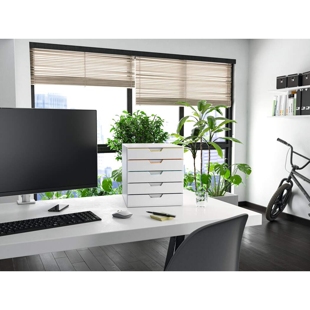 Блок из 5 лотков закрытый "Varicolor", 280x292x356 мм, 5 лотков - 5