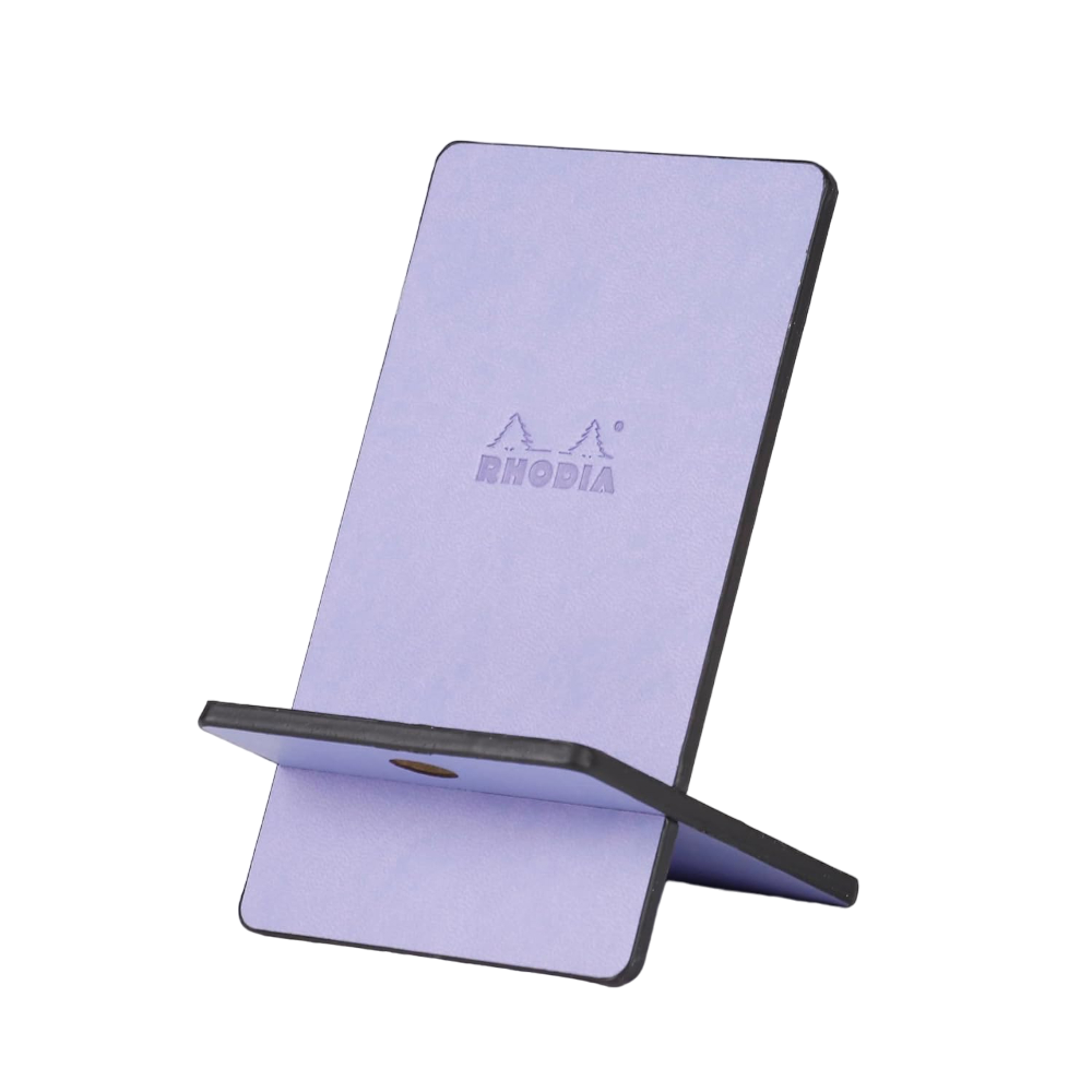 Подставка для мобильного телефона "Rhodiarama", дерево, ирис