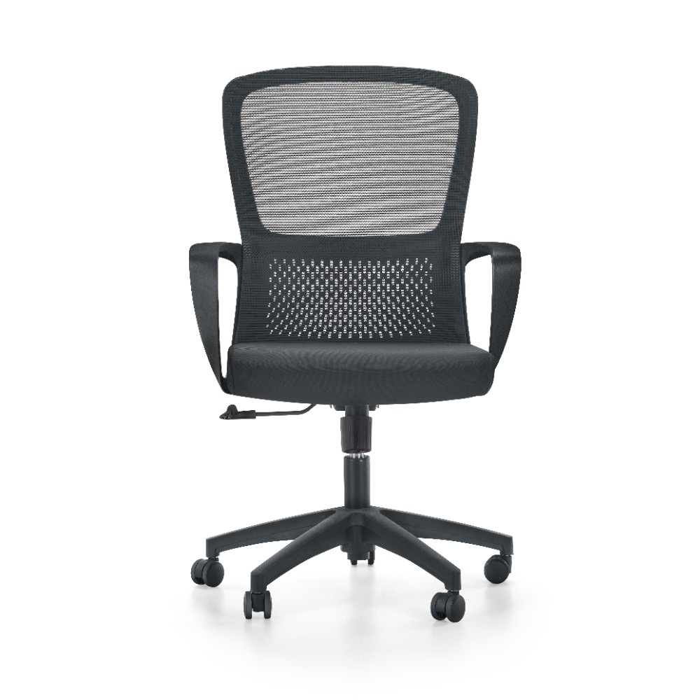 Кресло компьютерное SitZone U-069B, сетка, ткань, пластик, черный - 3