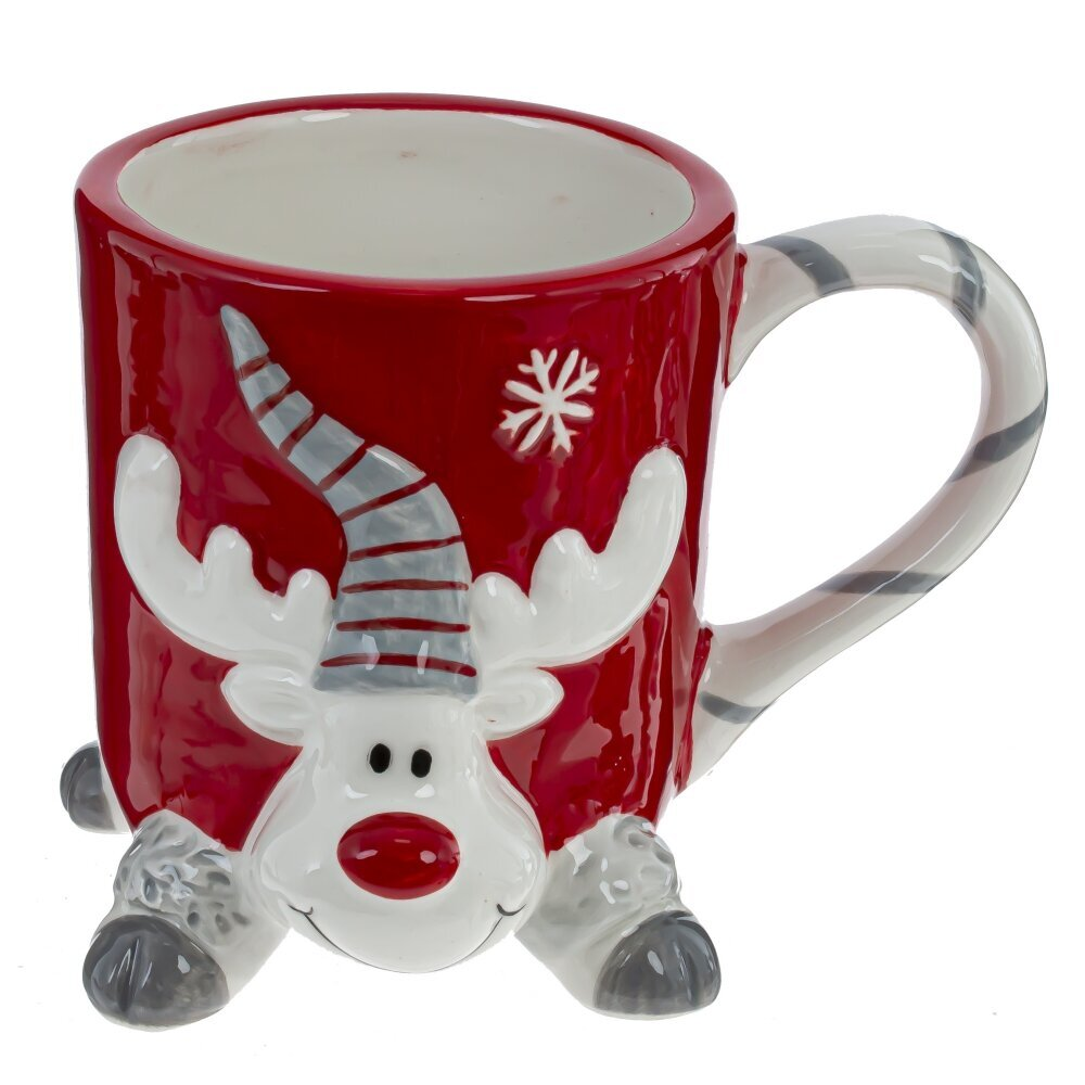 Кружка керамическая "Олень", 400 мл, ассорти