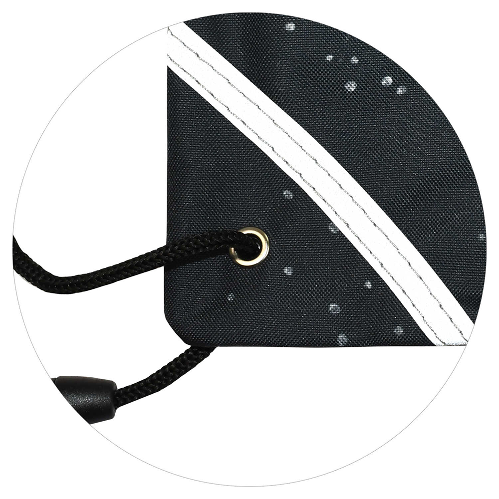 Мешок для обуви "Принцесса Луна", черный - 6