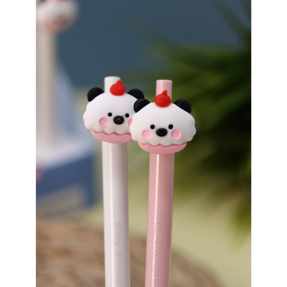 Карандаш вечный "Hot blooded Panda", ассорти