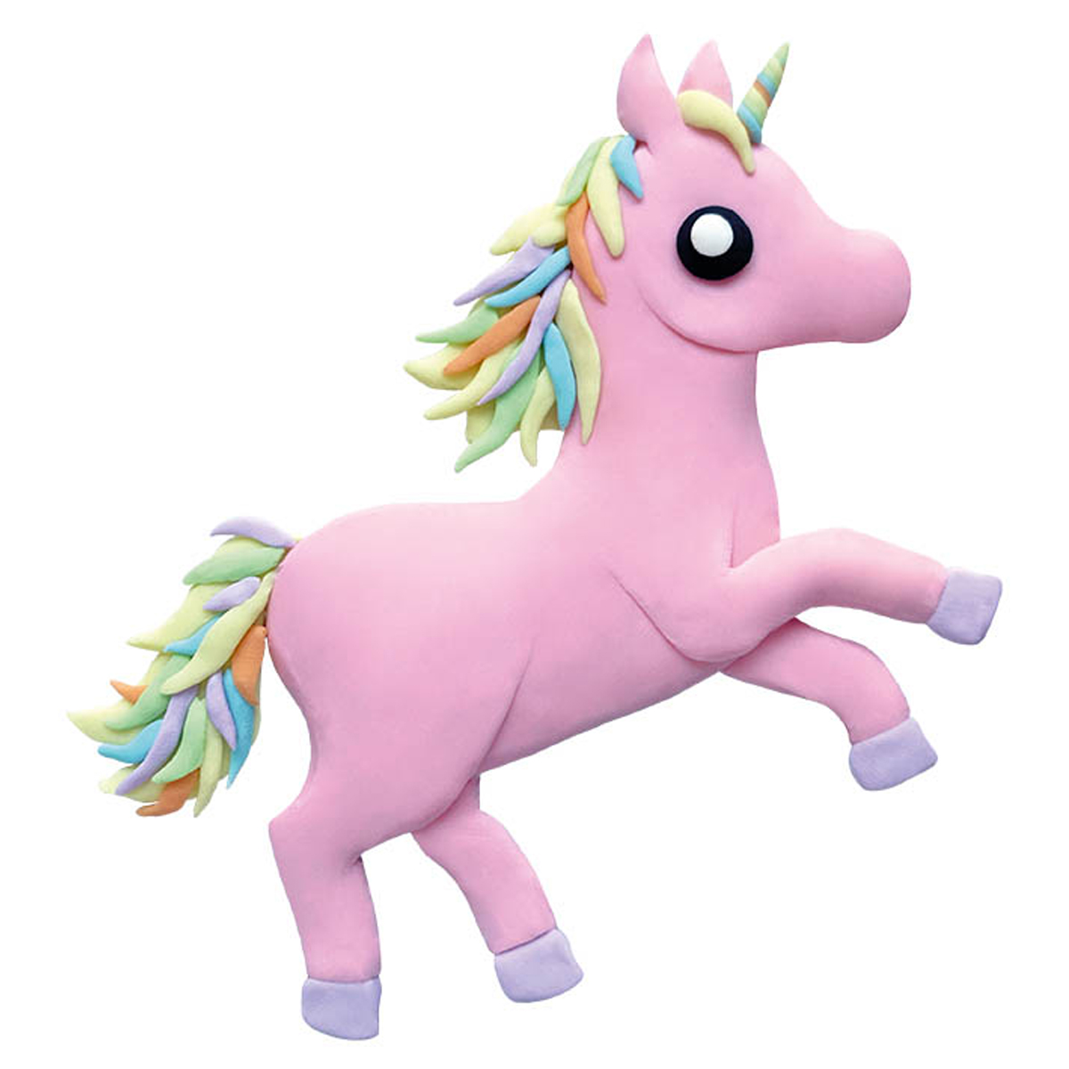 Пластилин для детской лепки "JOVI", 6 цветов, пастель, растительный - 5