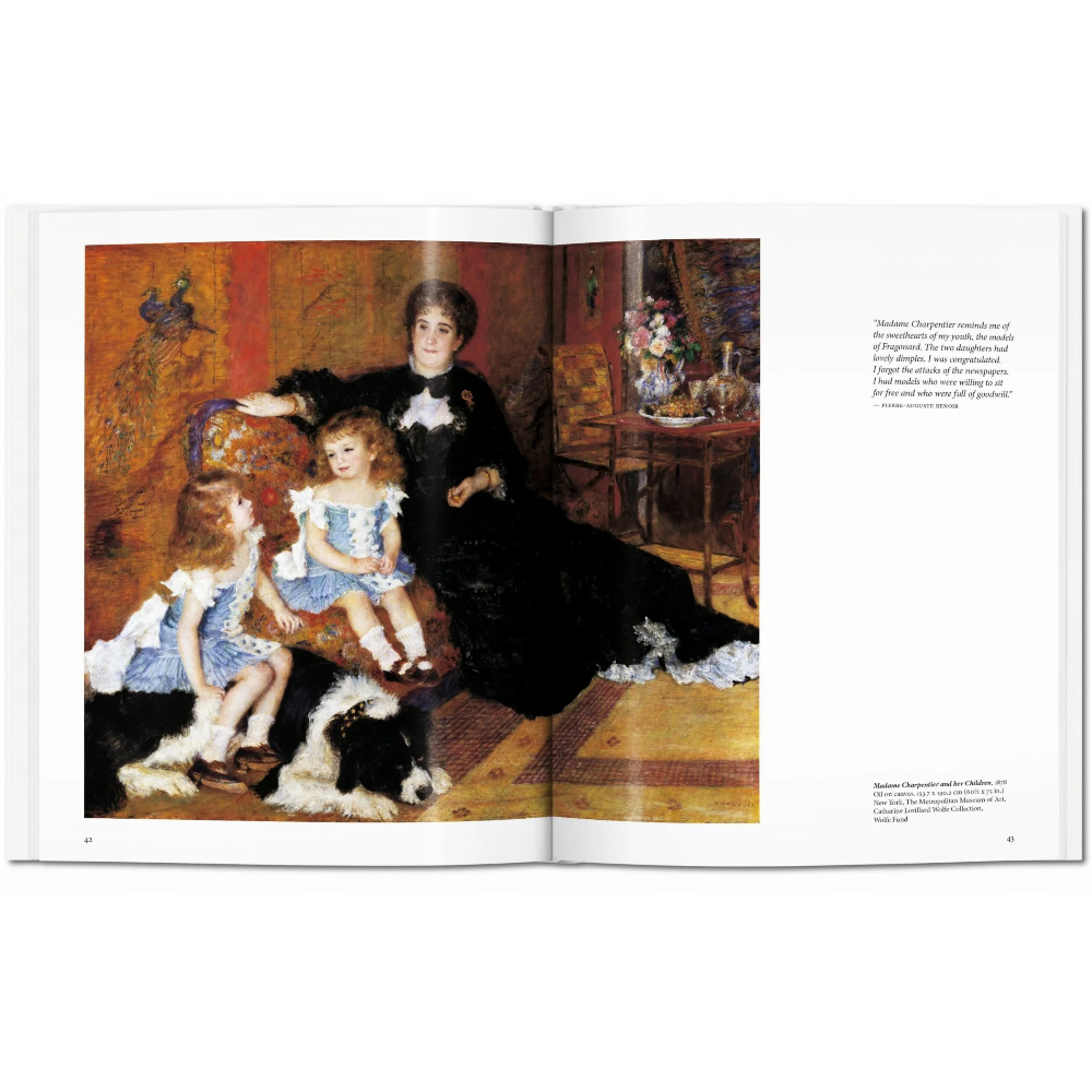 Книга на английском языке "Basic Art, Renoir"
