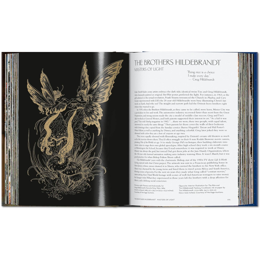 Книга на английском языке "Masterpieces of Fantasy Art" - 5