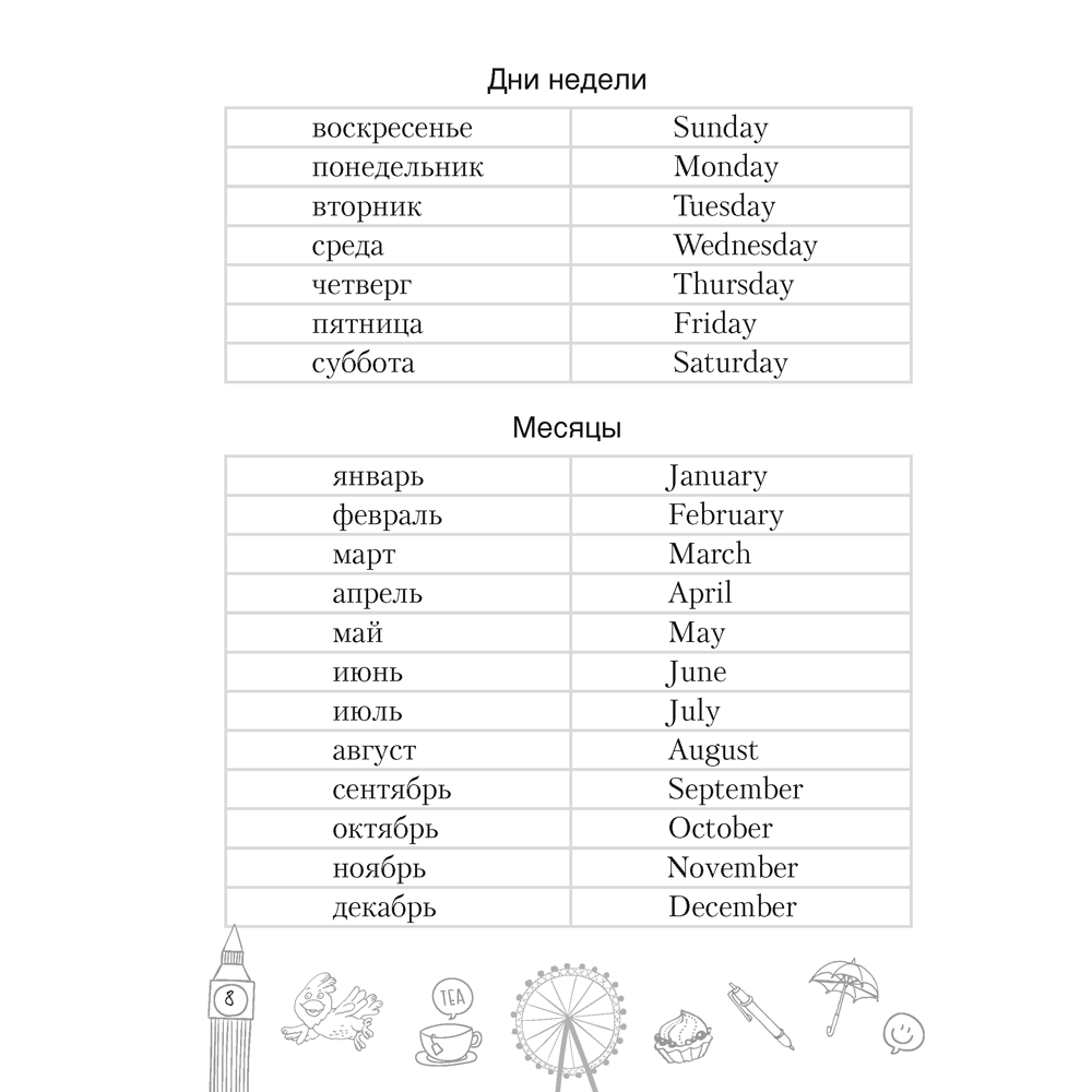 Английский язык. 4 класс. Тетрадь-словарик - 9