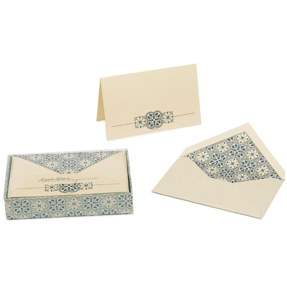 Набор бумаги почтовой Kartos "Scatola Cartoncini e Buste Quadrilobo"