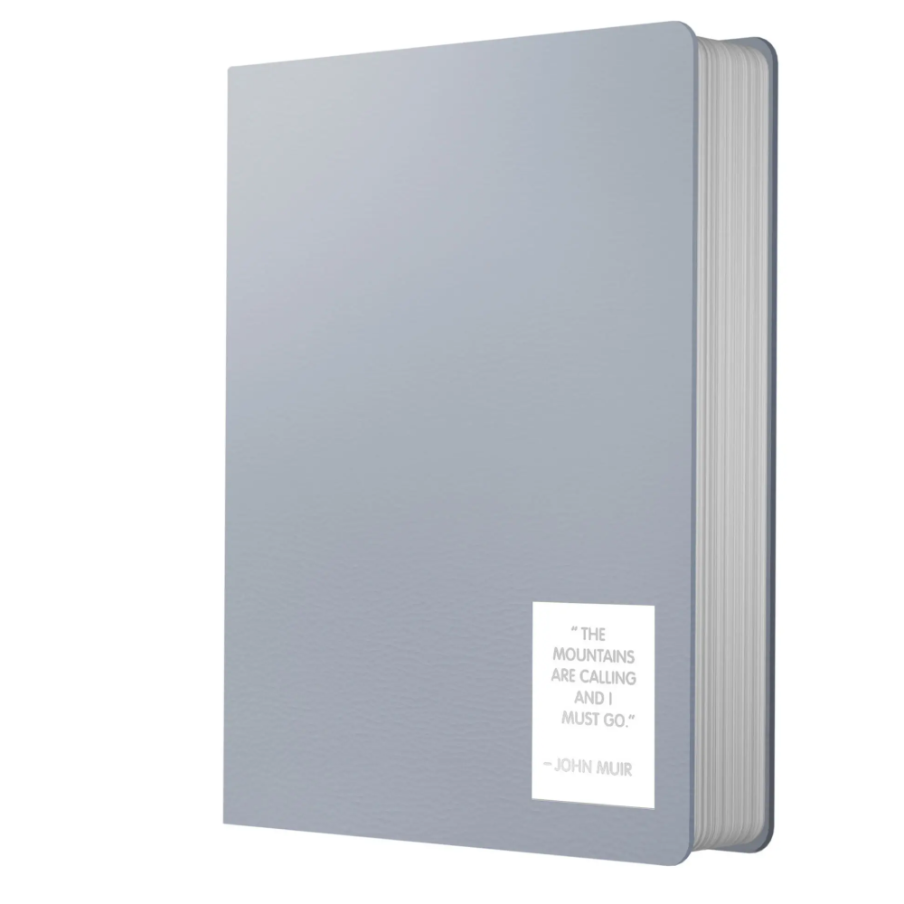 Блокнот "Nuances. Дымка", А6, 136 листов, клетка, серый