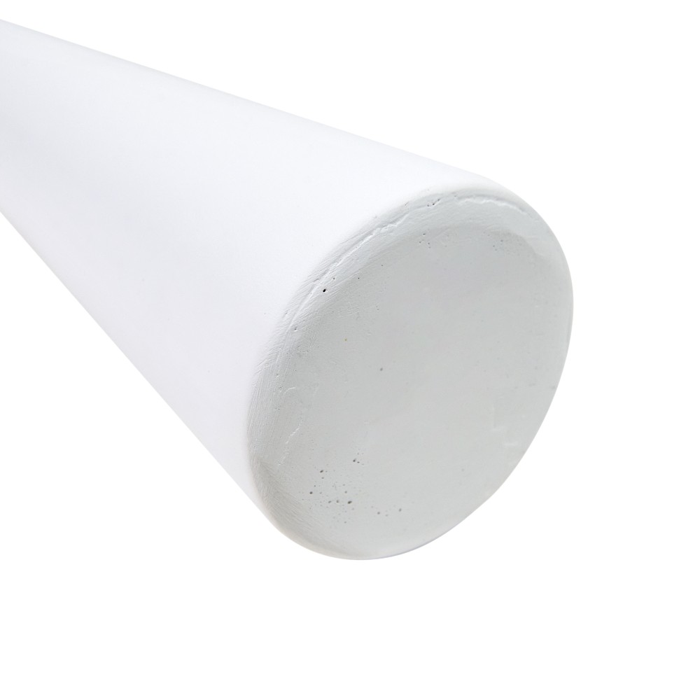 Ваза "Конус", гипс, белый - 3