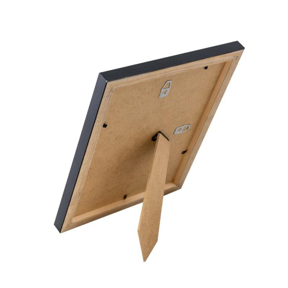 Фоторамка "323-590", 10х15 см, дерево со стеклом, черный