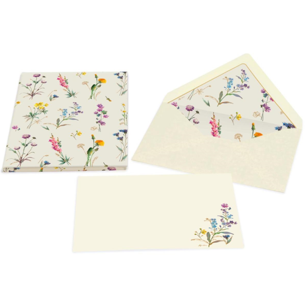 Набор бумаги почтовой Kartos "Wild Flowers Blocchetto grande" 