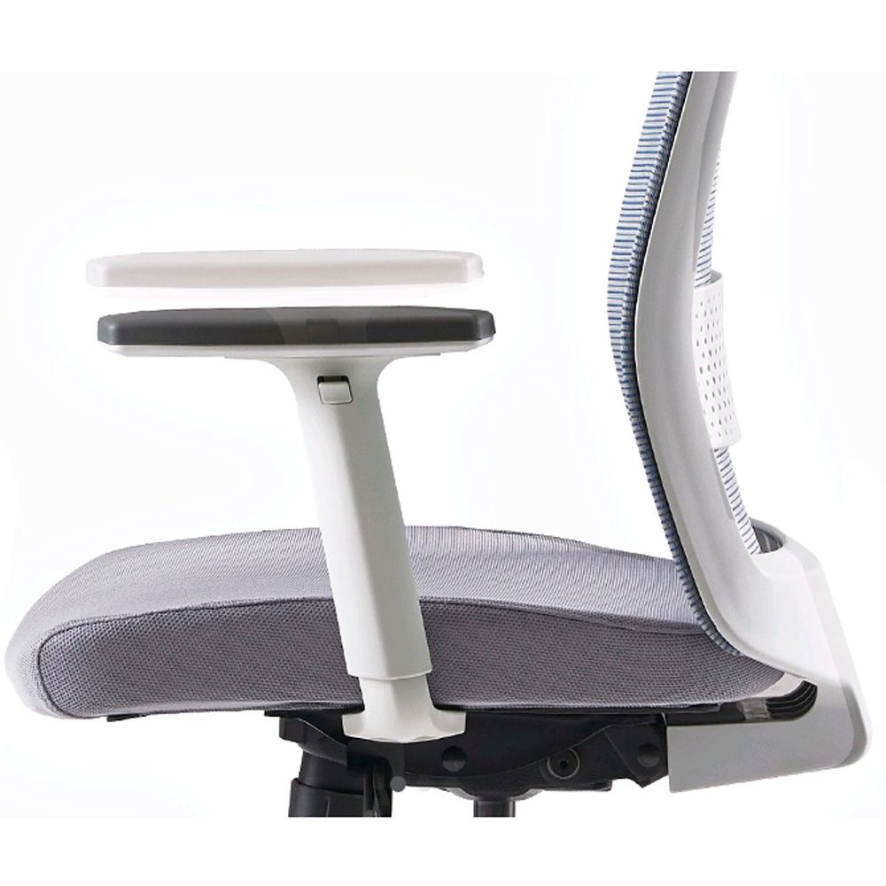 Кресло для руководителя BESTUHL "S30", сетка, ткань, пластик, черный - 8