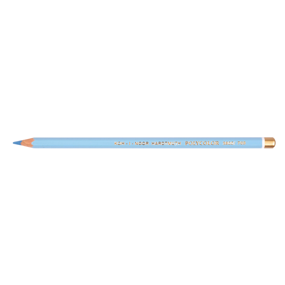 Карандаш цветной Koh-I-Noor "Polycolor 3800", 703 церулеум синий темный