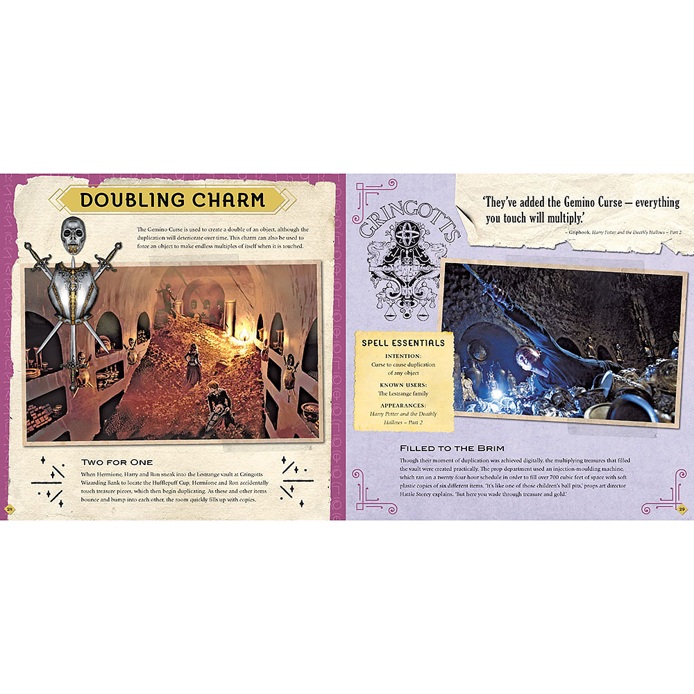 Книга на английском языке "Jody Revenson: Harry Potter. Spells and Charms. A Movie Scrapbook", -50% - 3