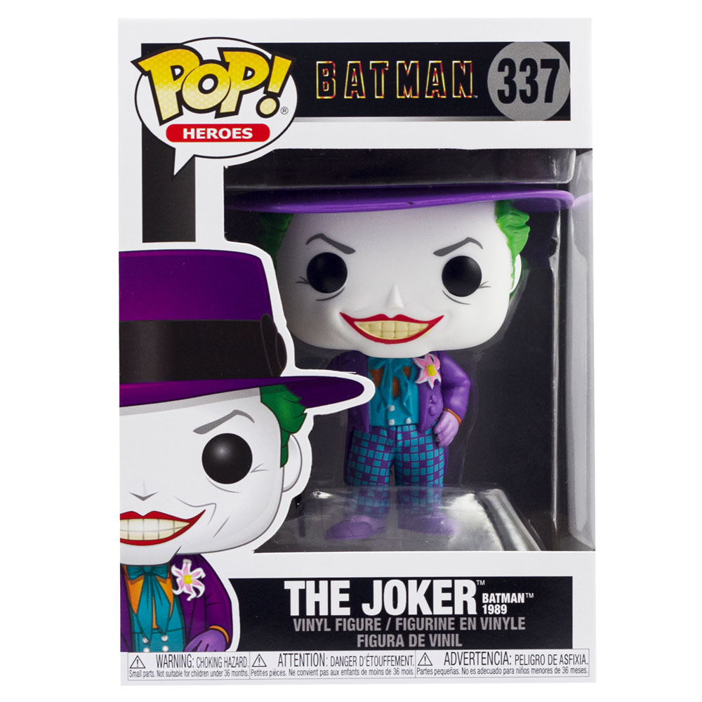 Фигурка Funko POP! Heroes DC Batman 1989 Joker w/Hat w/Chase 47709 - 5