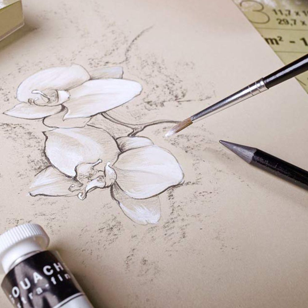 Блок-склейка "Paint'On" Naturel, А5, 250 г/м2, 30 листов - 3 Блок-склейка "Paint'On" Naturel, А5, 250 г/м2, 30 листов - 3