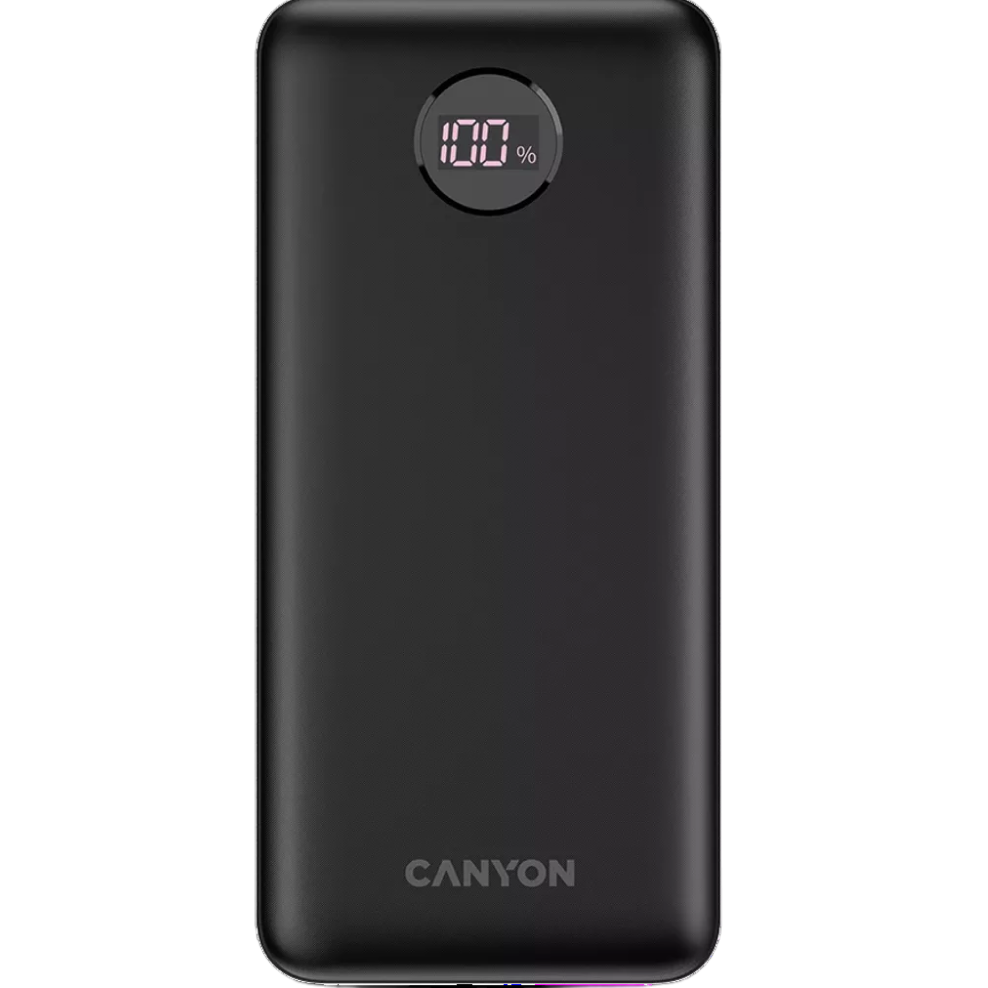 Внешний аккумулятор CANYON "PB-2002", 20000mAh , черный