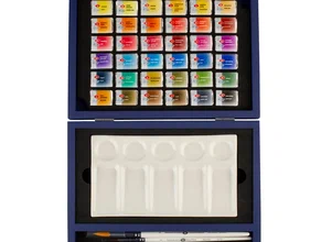 Краски акварельные "Белые ночи", 36 цветов, подарочная упаковка