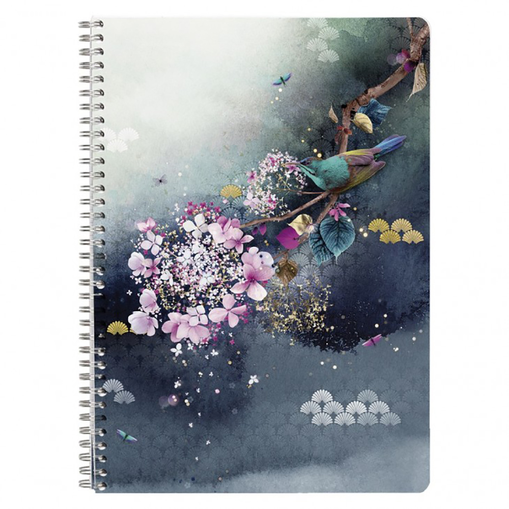 Блокнот "Sakura dream", А4, 74 листа, линейка, ассорти