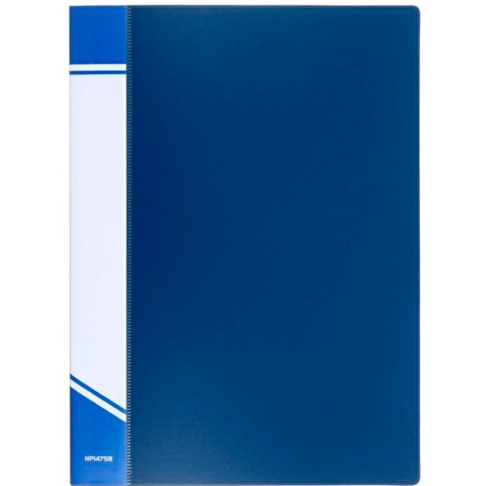 Папка с боковым зажимом "В-611 inФормат", синий - 3