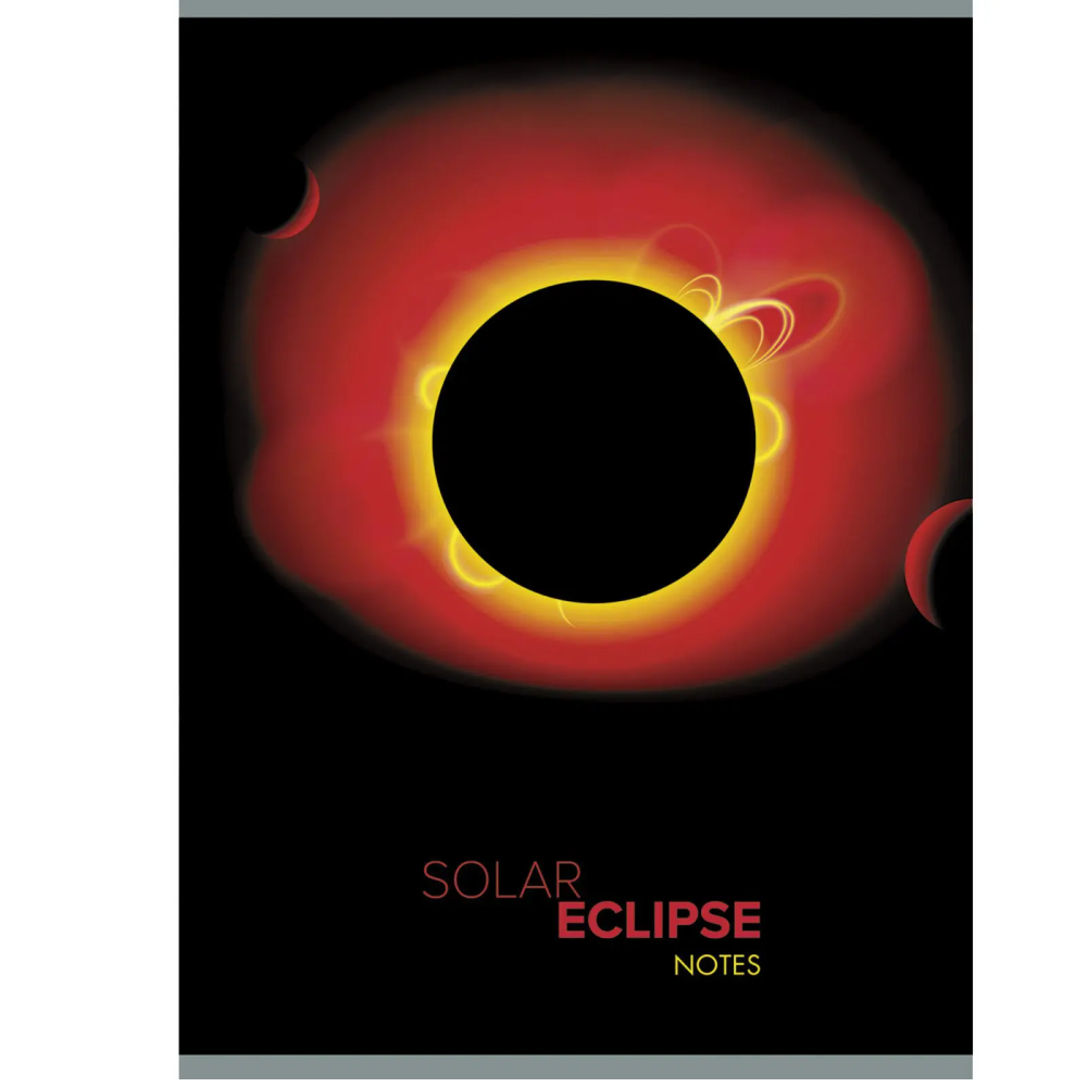 Тетрадь "Shine. Дизайн 10", А4, 80 листов, клетка, черный 