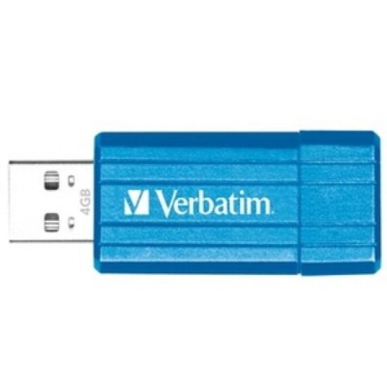 USB-накопитель Verbatim "Pin Stripe", 32 гб, usb 2.0, голубой - 2