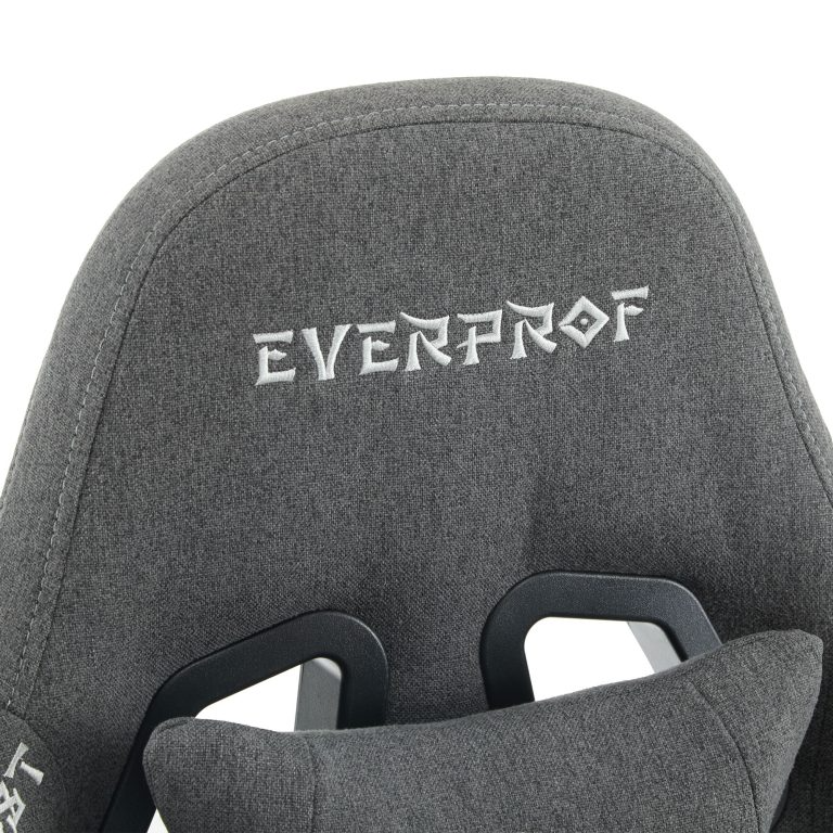 Кресло д/руководителя EVERPROF Ghost ткань, серый, крестов. металл - 6