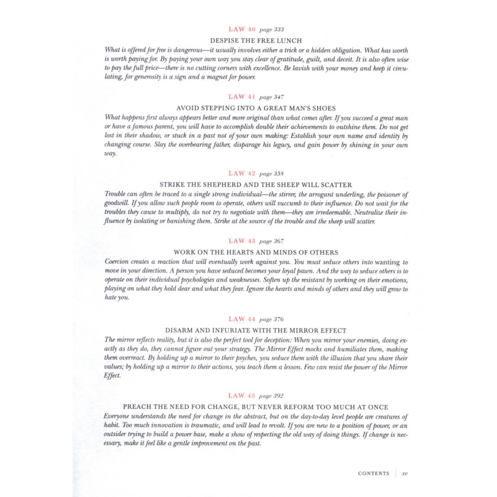 Книга на английском языке "The 48 Laws Of Power", Robert Greene - 3