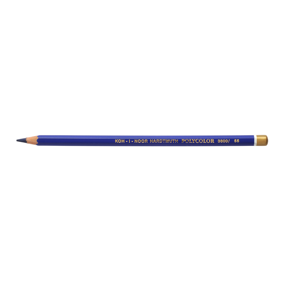 Карандаш цветной Koh-I-Noor "Polycolor 3800", 055 синий прочный