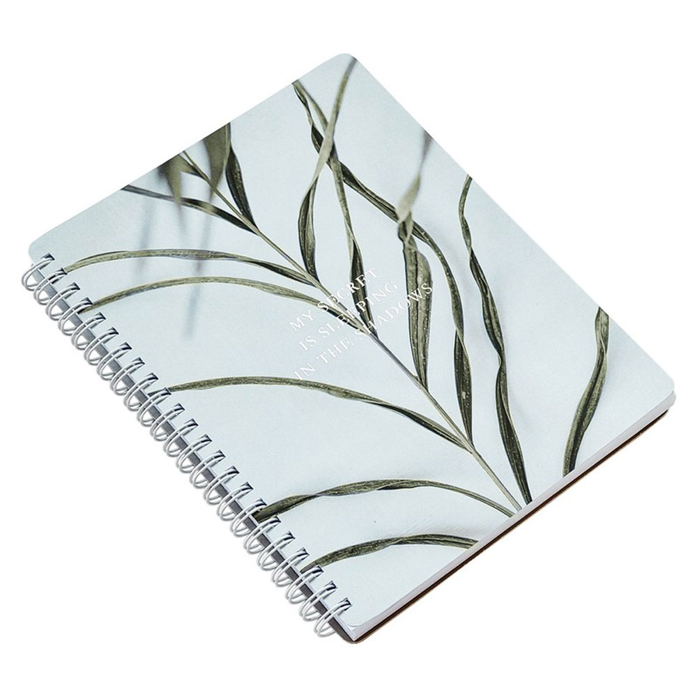 Тетрадь "Nude растение", А5, 120 листов, клетка, голубой - 3