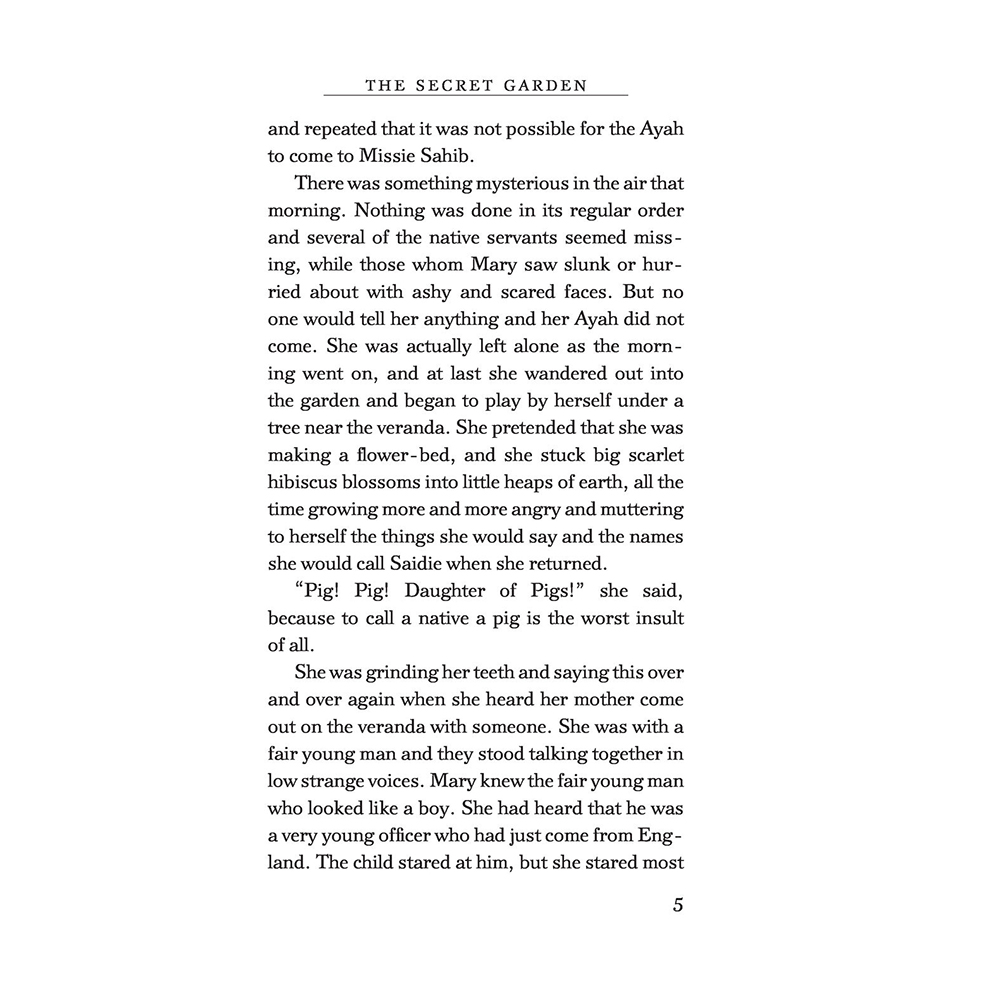 Книга на английском языке "The Secret Garden", Frances Burnett  - 4