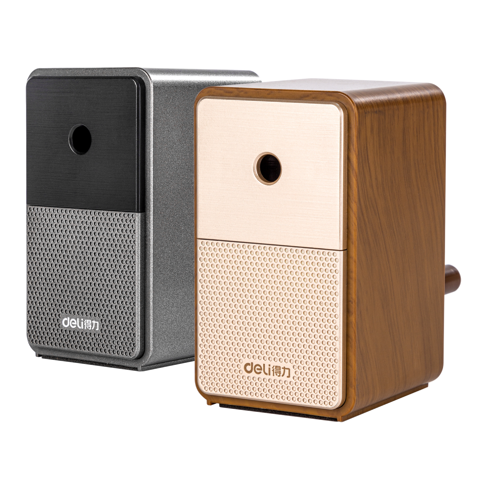 Точилка "Retro Sound Styling", 1 отверстие, механическая, коричневый - 2