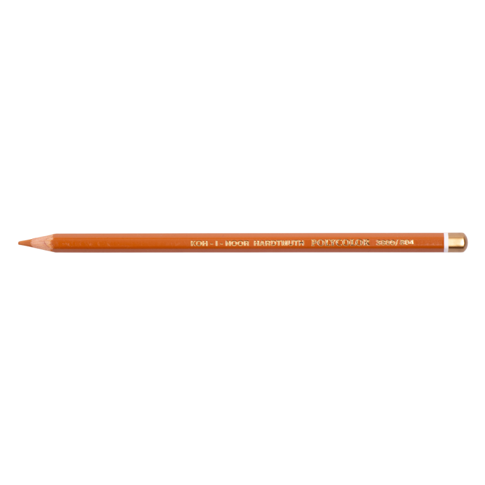 Карандаш цветной Koh-I-Noor "Polycolor 3800", 804 охра коричневая