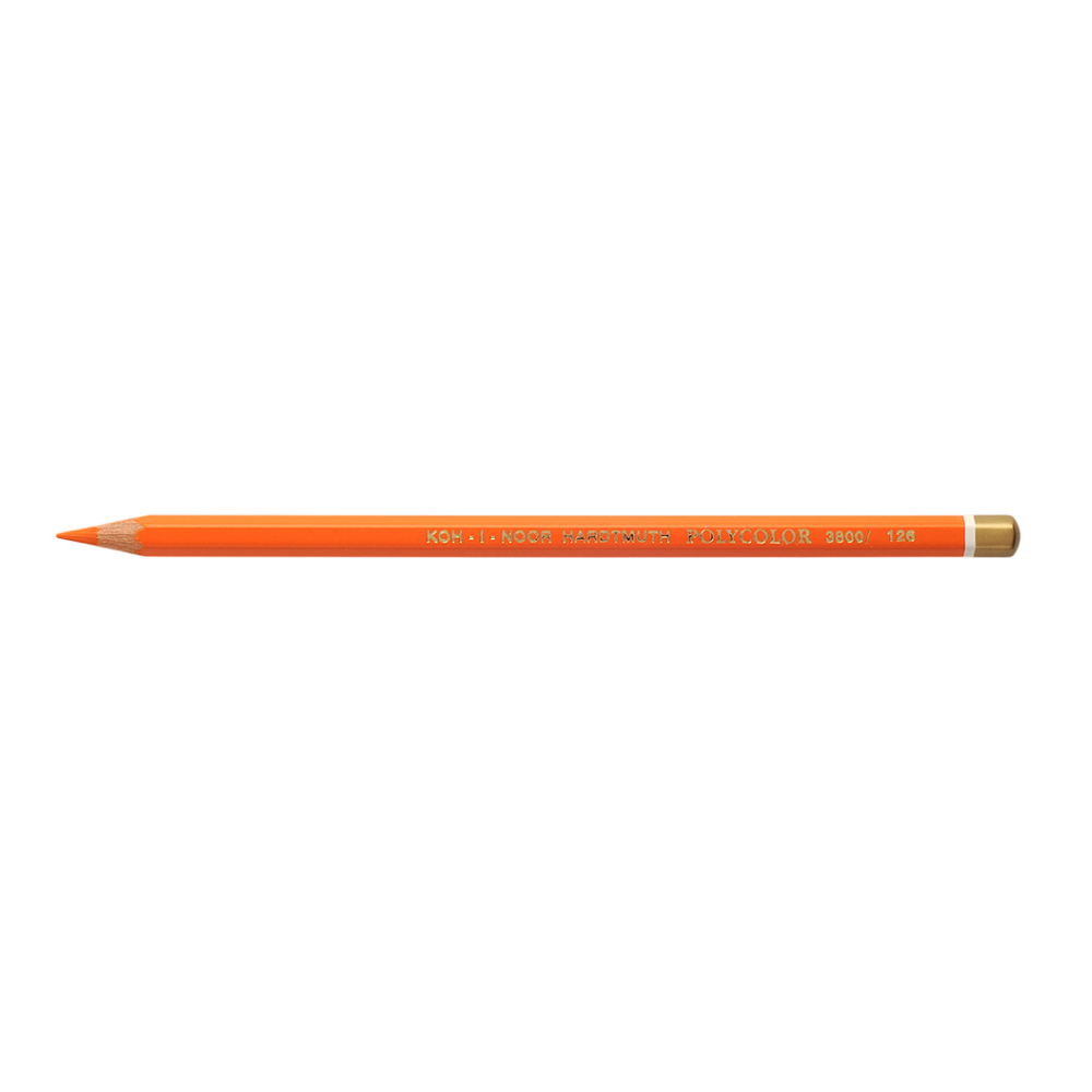 Карандаш цветной Koh-I-Noor "Polycolor 3800", 126 персидский оранжевый