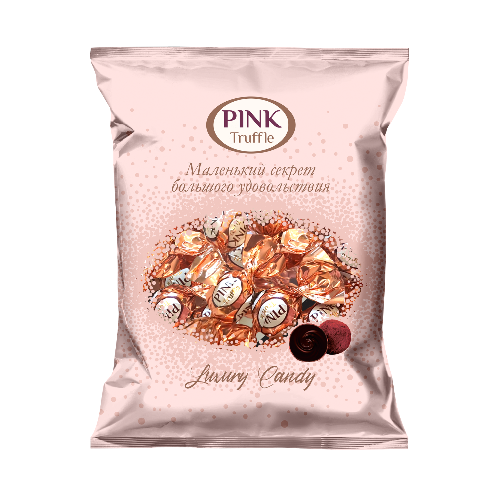 Конфеты "Pink. Truffle", 180 г, с кремовыми начинками